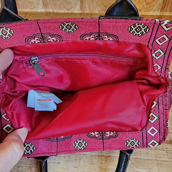 Disney Mary Poppins The New Musical Carpet Handbag Purse Clutch Rockabilly - Picture 8 of 8